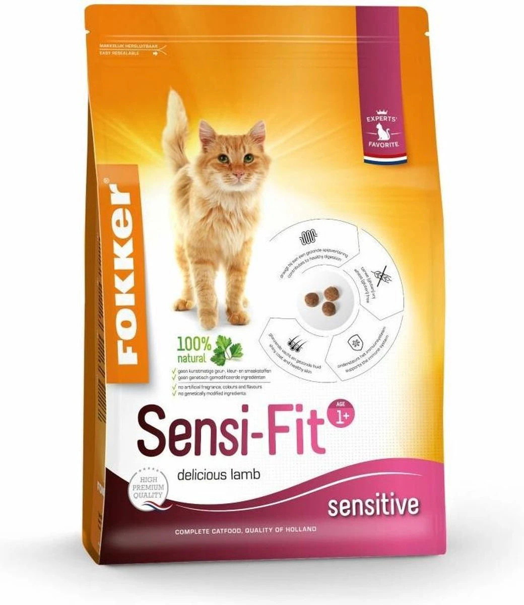 3x Fokker Sensi Fit Kattenvoer 2,5 Kg 3 3x Fokker Sensi Fit Kattenvoer 2,5 Kg