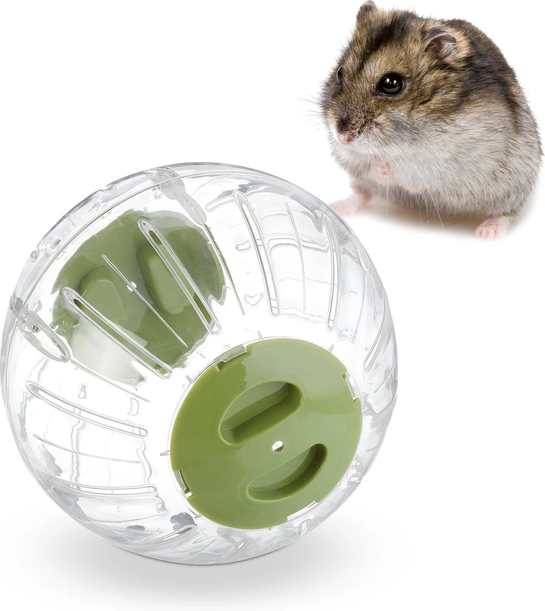 Relaxdays Hamsterbal Doorzichtig – 18,5 Cm – Loopbal Hamster – Dwerghamster Bal – Plastic 3 Relaxdays Hamsterbal Doorzichtig – 18,5 Cm – Loopbal Hamster – Dwerghamster Bal – Plastic