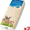 DUVO+ Houtvezel – Ideale Bodembedekking Voor Knaagdieren – Sterk Absorberend – 1Kg X 2Pak