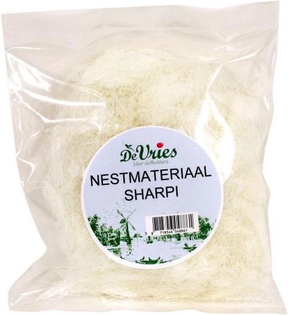 De Vries Nestmateriaal Sharpi 100 Gram 3 De Vries Nestmateriaal Sharpi 100 Gram