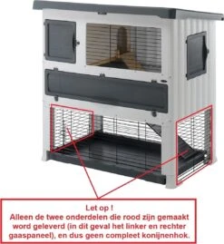 Ferplast Grand Lodge 120 Konijnenhok Onderdeel Draad Raster