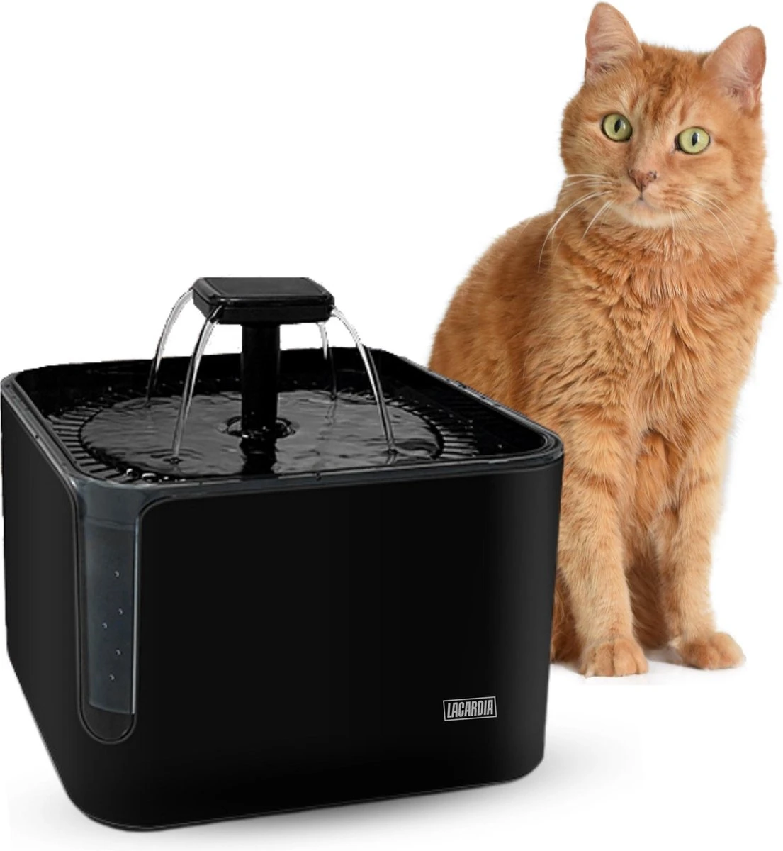 LaCardia Drinkfontein Kat En Hond – Incl 3 In 1 Waterfilter – Kattenfontein 3 Liter – Super Stil – Waterfontein 3 LaCardia Drinkfontein Kat En Hond – Incl 3 In 1 Waterfilter – Kattenfontein 3 Liter – Super Stil – Waterfontein