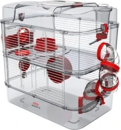 ZOLUX Kooi RODY3 DUO Kleur: Rood