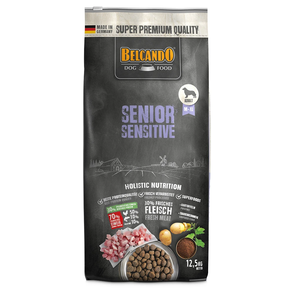 12,5kg Senior Sensitive Belcando Hondenvoer