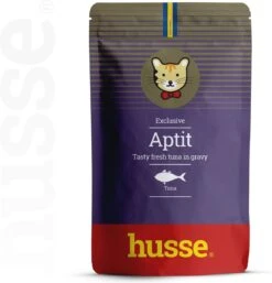 Husse Aptit Tuna – Kattenvoer Natvoer Tonijn – 12 X 70g