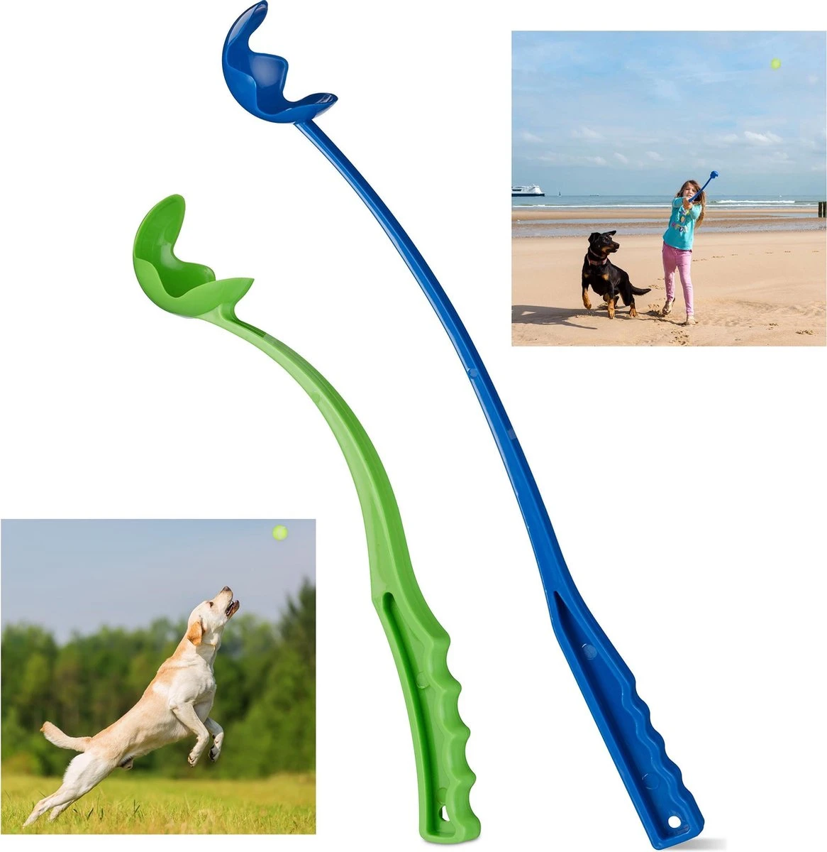 Relaxdays Ballenwerper Voor Honden – 2 Werpstokken – Tennisbalwerper – Werpstick Voor Hond 3 Relaxdays Ballenwerper Voor Honden – 2 Werpstokken – Tennisbalwerper – Werpstick Voor Hond