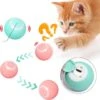 Musthavess- Kattenspeelgoed- Automatisch Rollende Kattenbal- Bal- Kattenbal- Slimme Katten Speelgoed- Siliconen Bal- Interactieve Speelgoedbal