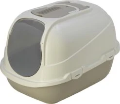 Flamingo – Kattenbak Hera XL – Grijs – 49x66x46cm