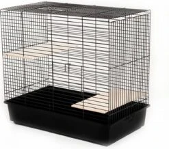 Duvo KOOI FRANKY 71x40x63CM Zwart/zwart