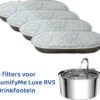 Drinkfontein Filters – 4 Stuks – LumifyMe RVS Drinkfontein -Huisdierproducten 1200x1102