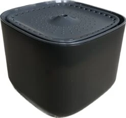 Drinkfontein Voor Huisdieren – Automatische Filter – Stromend Water – 2 Filters Inbegrepen – 3L – Donkergrijs