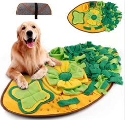 Snuffelmat Hond – Likmat – Honden Speelgoed – Voedermat -Trainingsmat – Anti Schrok – Agility Voor De Hond – Denkspel Hond