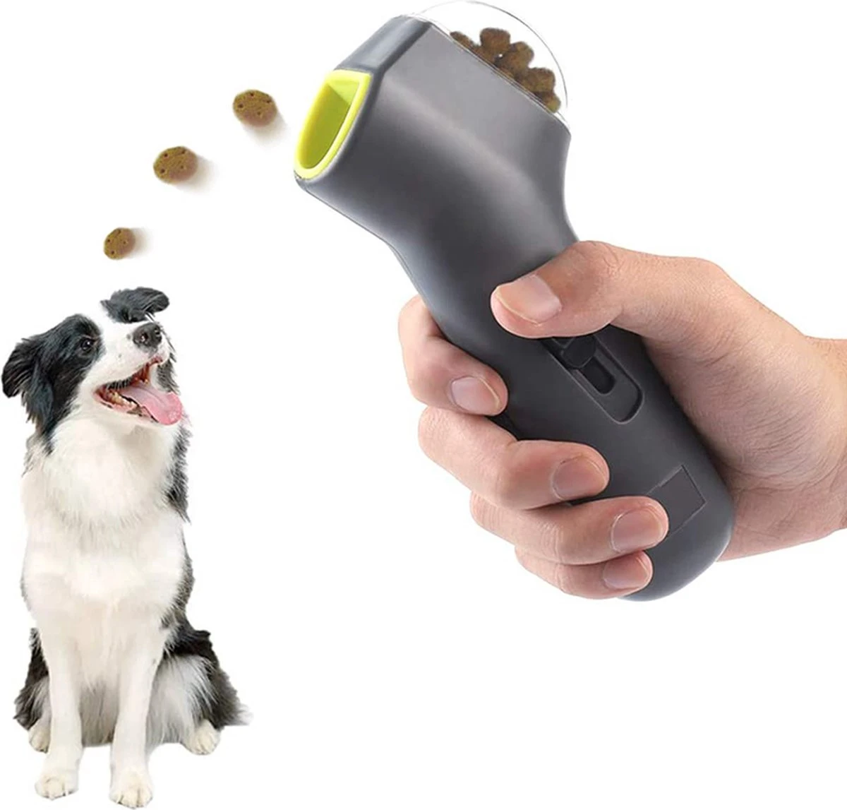 Hondentrainingspeelgoed Met Voeder- En Snacklauncher Voor Interactieve Outdoor Activiteiten Voor Honden En Katten. 3 Hondentrainingspeelgoed Met Voeder- En Snacklauncher Voor Interactieve Outdoor Activiteiten Voor Honden En Katten.