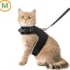 Zootic Kattentuigje Met Leiband Riem Kattenharnas Zwart Maat M Kat & Kitten – Halsomvang 20 Tot 26cm – Borstomvang 30 Tot 34cm 1 Zootic Kattentuigje Met Leiband Riem Kattenharnas Zwart Maat M Kat & Kitten – Halsomvang 20 Tot 26cm – Borstomvang 30 Tot 34cm -Huisdierproducten 1200x1148