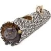 Kattentunnel – Speeltunnel Kat – Kattenspeelgoed- Kattenspeeltje- Katten Tunnel – Kattenhuis – Speelgoed Kat – 130 X 30 – Leopard – Billy & Becky