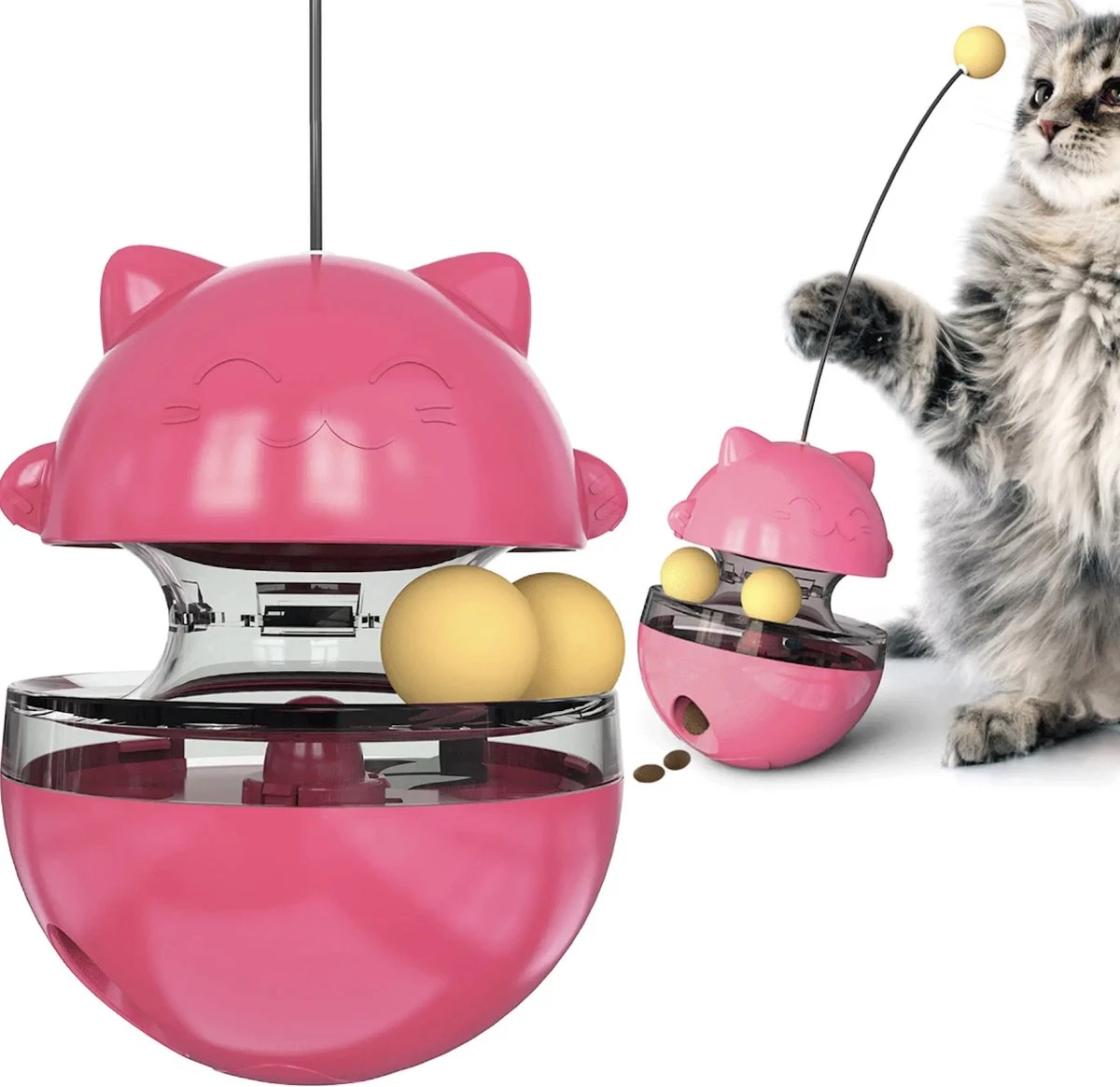 Katten Speelgoed, Kattenspeeltje, Kitten Speeltje, Kitten Speelgoed, Kitten Bal, Huisdier Speelgoed, Belonings Speelgoed, Kattenveer, Interactief Speelgoed, Intelligentie, Gezondheid, Kleur Roze 3 Katten Speelgoed, Kattenspeeltje, Kitten Speeltje, Kitten Speelgoed, Kitten Bal, Huisdier Speelgoed, Belonings Speelgoed, Kattenveer, Interactief Speelgoed, Intelligentie, Gezondheid, Kleur Roze