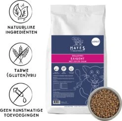 7KG Hayes Brothers Exigent Graanvrij Kattenvoer – Kattenbrokken Voor Volwassen & Senior Katten
