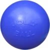 Jolly Ball Push-n Play – Mega Sterke En Duurzame Honden Speelbal – Uitermate Geschikt Voor Wilde Honden – Bijtbestendig – Polyethyleen – Blauw – Ø 25 Cm