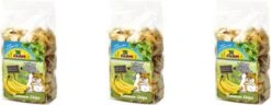 JR Farm – Bananenchips – 150g – Verpakt Per 3 – Knaagdierensnack