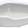 Imac Hoek Kattenbak Fred Lichtgrijs (51X51X15,5 CM)