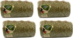 Vitakraft Vita Verde Hooitunnel Medium – Knaagdiersnack – 4 X 400 G