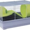 Voltrega – Kooi Voor Russische Dwerghamsters – 114 Grijs Groen – 39×25.5×22 Cm