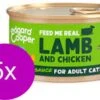 5x Edgard & Cooper Adult Chunks Kip & Lam – Kattenvoer – 85g -Huisdierproducten 1200x794
