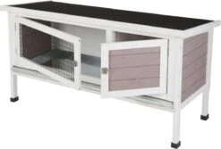 Kerbl Konijnenhok Freddy 116x45x62 Cm Geglazuurd Hout