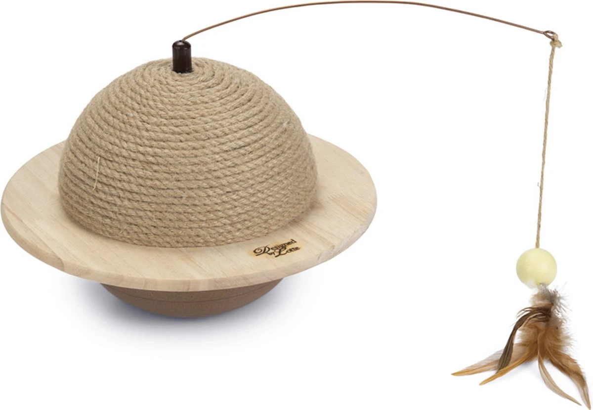 Designed By Lotte Krabbol Wiggly – Krabpaal – Hout – 29,5×29,5×20 3 Designed By Lotte Krabbol Wiggly – Krabpaal – Hout – 29,5×29,5×20