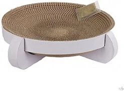 Kerbl Kattenkrabmeubel Platinum 35x35x10 Cm Wit