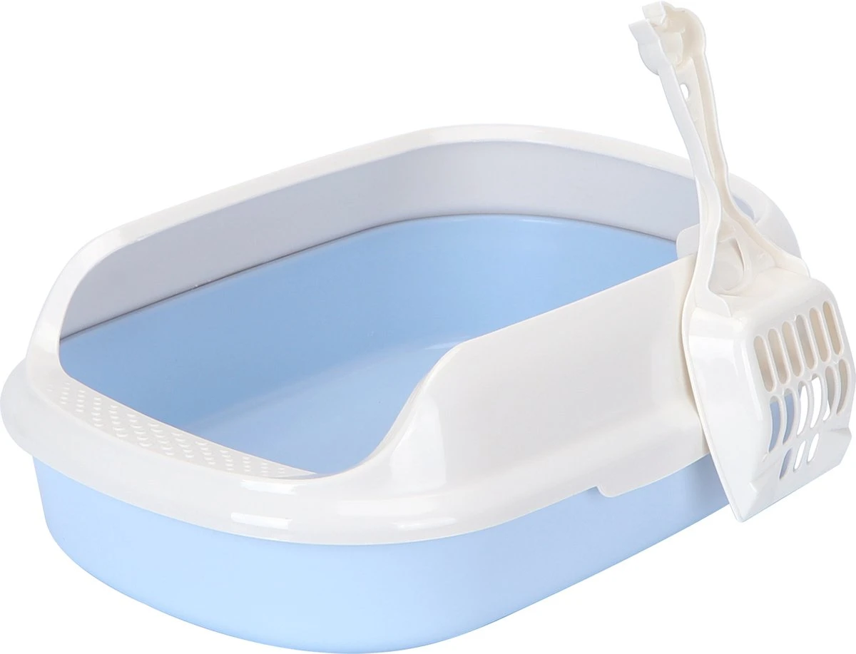 Nobleza ZOT – Kattenbak Met Schepje – 55 X 39 X 19 – L – Blauw 3 Nobleza ZOT – Kattenbak Met Schepje – 55 X 39 X 19 – L – Blauw