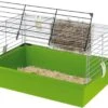 Ferplast Ferplast Cavia-kooi CAVIE 60, Veiligheidssluiting, Meegeleverde Accessoires, Grijs Gelakte Metalen En Plastic Bodem, Cm, S, Groen -Huisdierproducten 1200x923