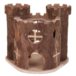 Trixie Natural Living Speelburcht Matti – Kooi Accessoire – 17x15x12 Cm