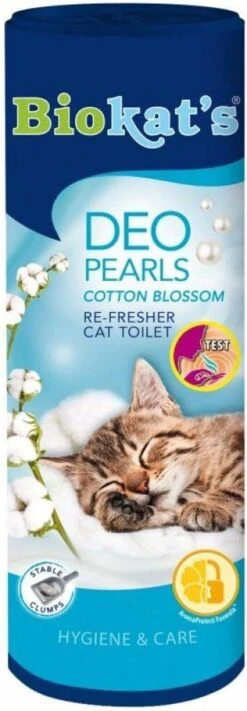 6x Biokat’s Deo Pearls Cotton Blossom 700 Gr