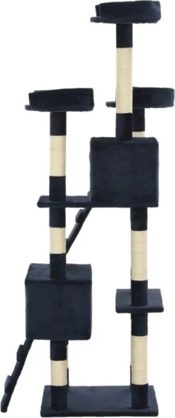 VidaXL Kattenkrabpaal Met Sisal Krabpalen 170 Cm Blauw
