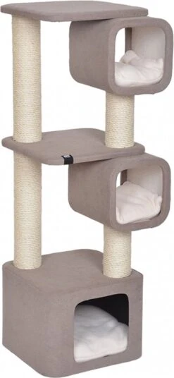 Ebi Krabpaal Akita – Bruin – 37x37x111cm