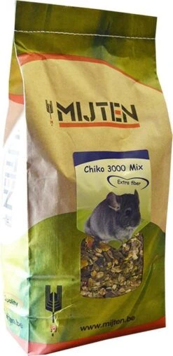 Chinchillavoer Chiko Chinchilla Mix Muesli – Mijten 3 Kg