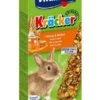10 X Vitakraft Dwergkonijnkracker Honing / Spelt 2in1 -Huisdierproducten 583x1200