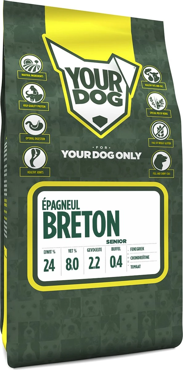 Yourdog Epagneul Breton Senior (3 KG) 3 Yourdog Epagneul Breton Senior (3 KG)