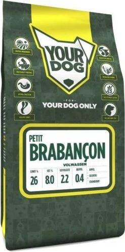 Volwassen 3 Kg Yourdog Petit BrabanÇon Hondenvoer