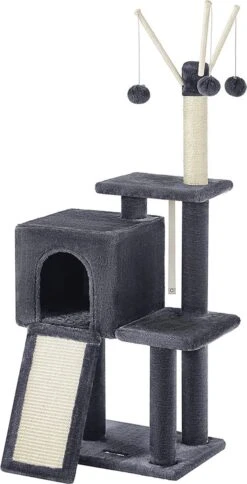 Krabpaal – Kattenboom – Voor Huiskatten – Rookgrijs