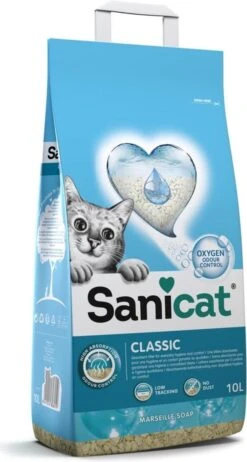 Sanicat Classic Kattenbakvulling Marseille Soap 10 Liter