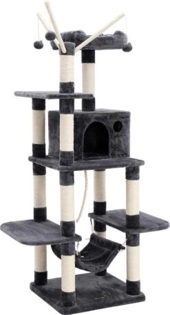 Krabpaal – Klimpaal – Kattenpaal – Kattenhuis – Rookgrijs