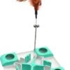 Pepets © Kattenpuzzel Kattenspeelgoed Kattenspeeltje Slow Feeder Kittenspeelgoed Anti Schrokbak Langzame Voerbak Cat Puzzle Met Kattenveer En Belletje Kattenspeeltjes Katten Voerbak -Huisdierproducten 691x1200