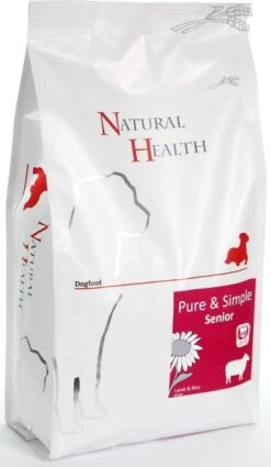 Natural Health Hondenvoer Senior Lam 12,5 Kg – Hond