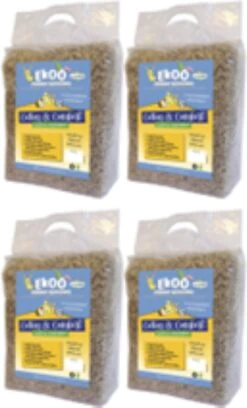 4x – Ekoo Bedding – Cotton & Comfort – Bodembedekking – 40L