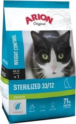 Kattenvoer 2 Kg | Arion Original Sterilized Chicken