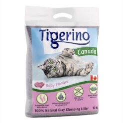 12kg Tigerino Canada Style Babypoedergeur Kattenbakvulling Klonterend