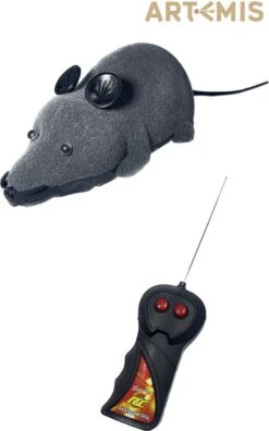 Artemis Draadloze Muis – Speelgoed Voor Katten – Kattenspeeltjes – Draadloze Muis Met Afstandsbediening – Bewegende Muis Voor Katten – Muis – Katten