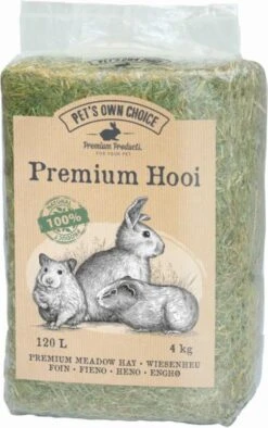 Pet’s Own Choice Premium Hooi – Ruwvoer – 4 Kg